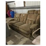 ELECTRIC DOUBLE RECLINER SOFA MATCHES LOT 582