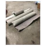 5 CARPET REMNANTS VARIOUS SIZES