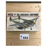Monogram 1/48 Scale Model - P-38 Lockheed