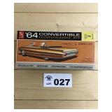AMT 1/25 Scale Model - 1964 Mercury Convertible
