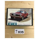AMT 1/25 Scale Model - 1968 Mustang 2+2 GT