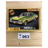 AMT 1/25 Scale Model - 1969 Chevelle 396
