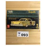 AMT 1/25 Scale Model - 1958 Chevy Impala