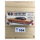 AMT 1/25 Scale Model - 1963 Hardtop