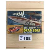 Revell 1/25 Scale Model - Drag Boat with Trailer