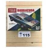 MPC 1/25 Scale Model - 1968 Barracuda Fastback