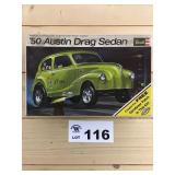 Revell 1/25 Scale Model - 1950 Austin Drag Sedan