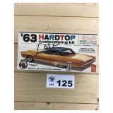 AMT 1/25 Scale Model - 1963 Hardtop