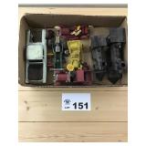 Box of Misc. Models and parts