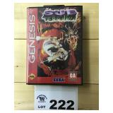 Sega Genesis - Sub Terrania - sealed
