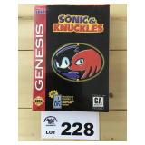 Sega Genesis - Sonic & Knuckles - opened