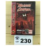 Sega Genesis - Maximum Carnage - opened