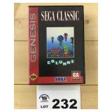 Sega Genesis - Sega Classic Columns - opened