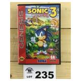 Sega Genesis - Sonic the Hedgehog 3 - opened