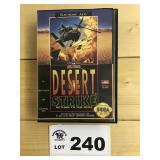 Sega Genesis - Desert Strike - opened