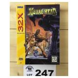 Sega Genesis 32x - Metalhead - opened
