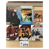 Commodore 64/128 PC Games - 5 1/2 Floppy - opened