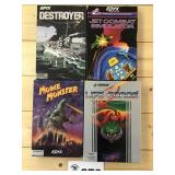 Commodore 64/128 PC Games - 5 1/2 Floppy - opened