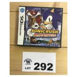 Nintendo DS - Sonic Rush Adventure - opened
