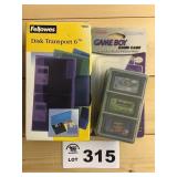 Disk and Game Boy Cases
