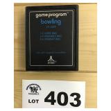 Atari - Bowling - Used No Packaging