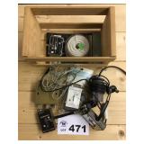 Box of Misc Connectors and Cord