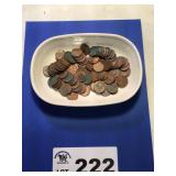 10 WHEAT PENNIES UNSEARCHED