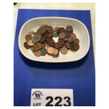 100 WHEAT PENNIES UNSEARCHED