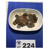 100 WHEAT PENNIES UNSEARCHED