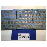 3 PAGES OF JEFFERSON NICKELS