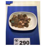 100 UNSEARCHED WHEAT PENNIES