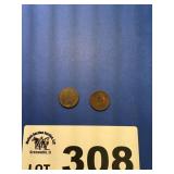1908-1909 INDIAN HEAD PENNY