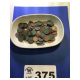 100 UNSEARCHED WHEAT PENNIES
