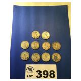WALKING LIBERTY HALF DOLLARS