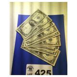 10 1 DOLLAR SILVER CERTIFICATES, 1957 SERIES