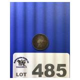 1872 CANADIAN 50 CENT PIECE