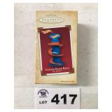 HOT WHEELS - HALLMARK KEEPSAKE ORNAMENT - GARAGE