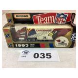 MATCHBOX 1993 TEAM NFL CARDINALS SEMI