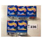 HOT WHEELS 1997 ASSORTMENT - SOME CARDS HAVE