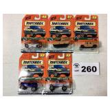 MATCHBOX 1997/1998 ASSORTMENT - SOME CARDS HAVE