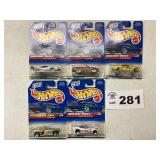 HOT WHEELS 90'S ASSORTMENT - SOME CARDS HAVE