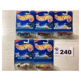 HOT WHEELS 1997 ASSORTMENT - SOME CARDS HAVE