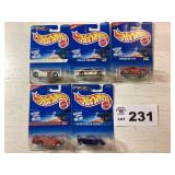 HOT WHEELS 1997 ASSORTMENT - SOME CARDS HAVE