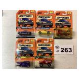 MATCHBOX 1997/1998 ASSORTMENT - SOME CARDS HAVE