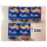 HOT WHEELS 1997 ASSORTMENT - SOME CARDS HAVE