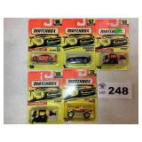 MATCHBOX 1997/1998 ASSORTMENT - SOME CARDS HAVE