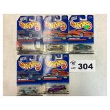 HOT WHEELS 1998 ASSORTMENT - SOME CARDS HAVE