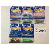 HOT WHEELS 1998 ASSORTMENT - SOME CARDS HAVE