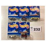HOT WHEELS 1997 ASSORTMENT - SOME CARDS HAVE