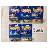 HOT WHEELS 90'S ASSORTMENT - SOME CARDS HAVE